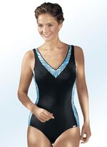 Sunflair Badeanzug mit Vollkorsage und Wiener N&auml;hten, bis Cup F 