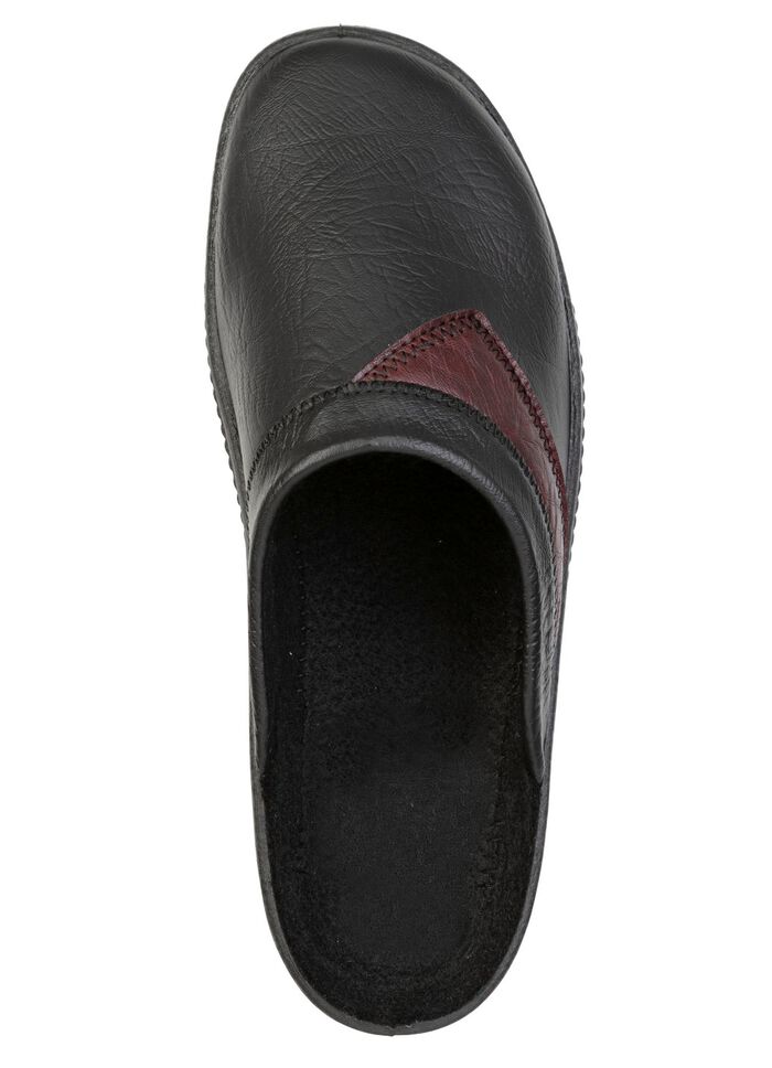 Klassische Herren-Pantoletten, mit anatomisch geformtem Fu&szlig;bett 