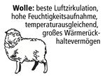Wohndecke aus Schurwolle und Kamelhaar 