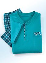 Zweierpack Shortys mit Knopfleiste und Brusttasche 