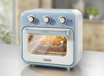 Ariete 2-in-1 Heißluft-Ofen im Vintage-Design BLAU