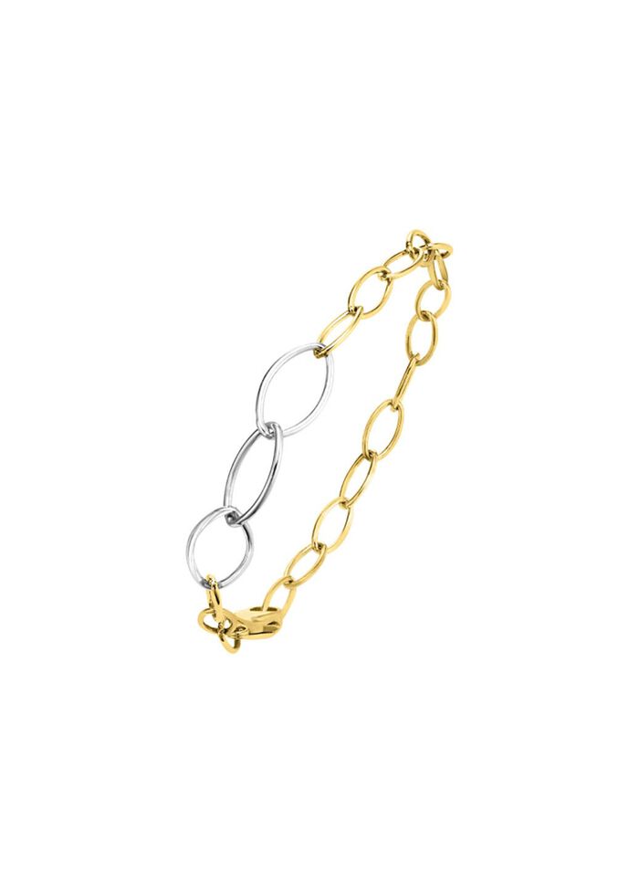 Luxuri&ouml;se Eleganz am Handgelenk: Armband in Bicolor 