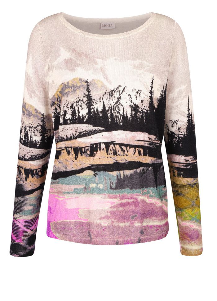 Pullover in Feinstrick 