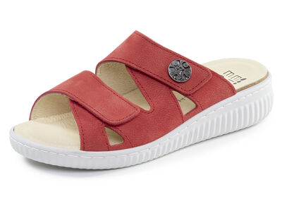 ELENA EDEN, bequeme Damen-Pantoletten, Weite H, mit herausnehmbarem Fu&szlig;bett 