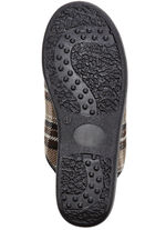 Zweierpack, gefütterte Herren-Hausschuhe, mit Wolle 1XBRAUN,1XBLAU