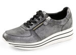 ELENA EDEN, bequeme Damen-Sneaker, Weite G, mit herausnehmbarem Fußbett ALTSILBER