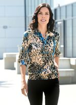 Shirt-Tunika mit gesmokten Armabschl&uuml;ssen 