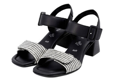 Remonte Sandalette mit Flechtdurchzügen 