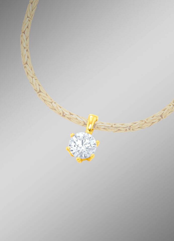 Anh&auml;nger mit Brillant 