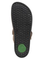 Mubb Clog aus bestem Rind-Veloursleder DUNKELTAUPE