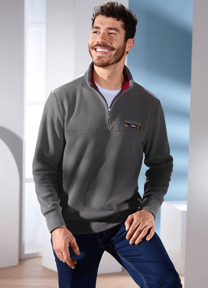 Fleecetroyer in 3 Farben 