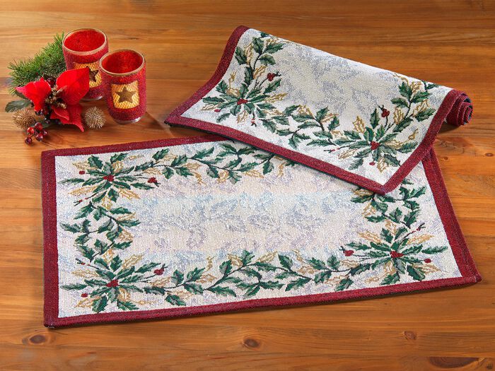 2-teiliges Platzset in Gobelin-Qualit&auml;t 