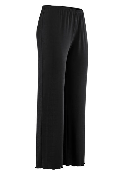 Weich fließende, 7/8-lange Hose 