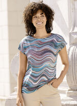 Shirt in Feinstrick 