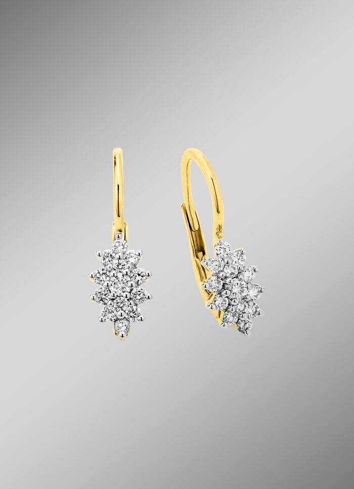 Ohrringe mit Brillanten 
