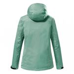 Wasser- und winddichte Damen-Funktionsjacke PISTAZIE