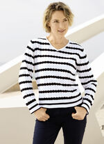 Pullover in Feinstrick