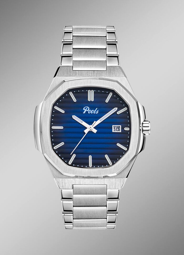 Quartz-Herrenuhr aus Edelstahl 