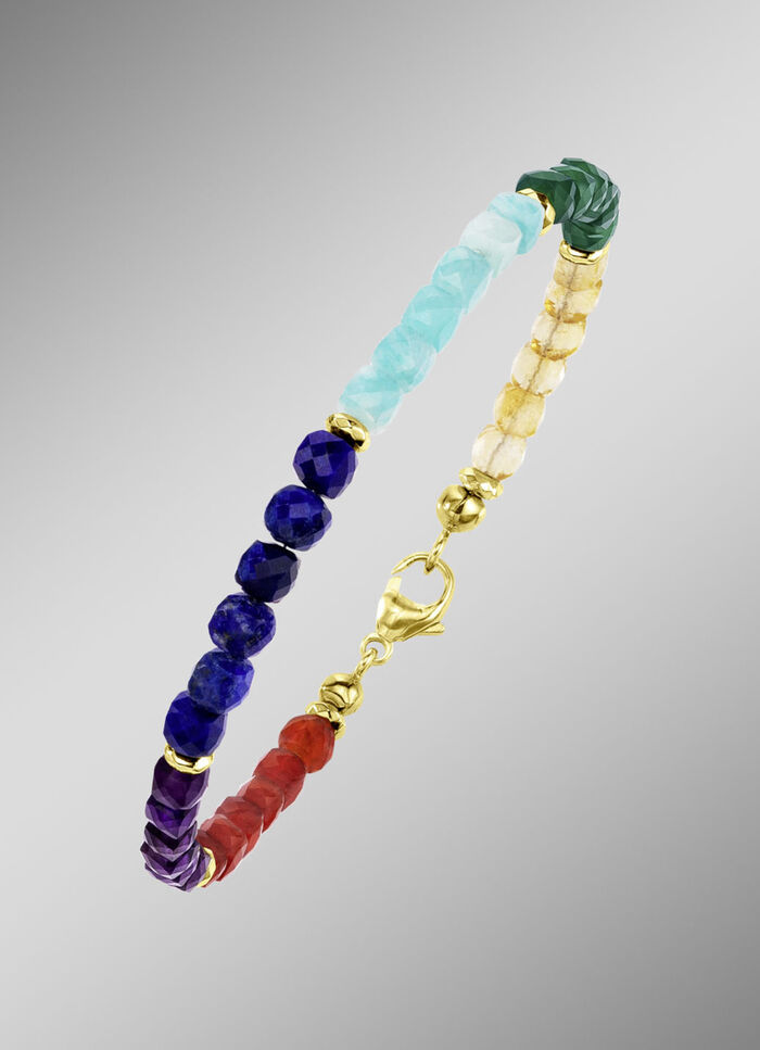 Funkelnde Garnitur mit Edelsteinen 