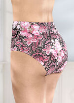 Fünferpack Slips mit buntem Druckdessin