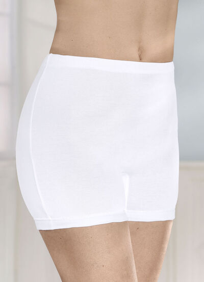 Viererpack Schl&uuml;pfer mit Gummizug 