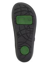 Mubb, sommerliche Damen-Clogs, Weite H, mit herausnehmbarem Fu&szlig;bett SCHWARZ