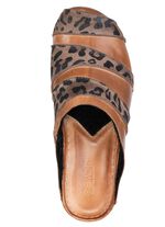 Gemini, trendige Damen-Clogs, Weite G,aus Leder 