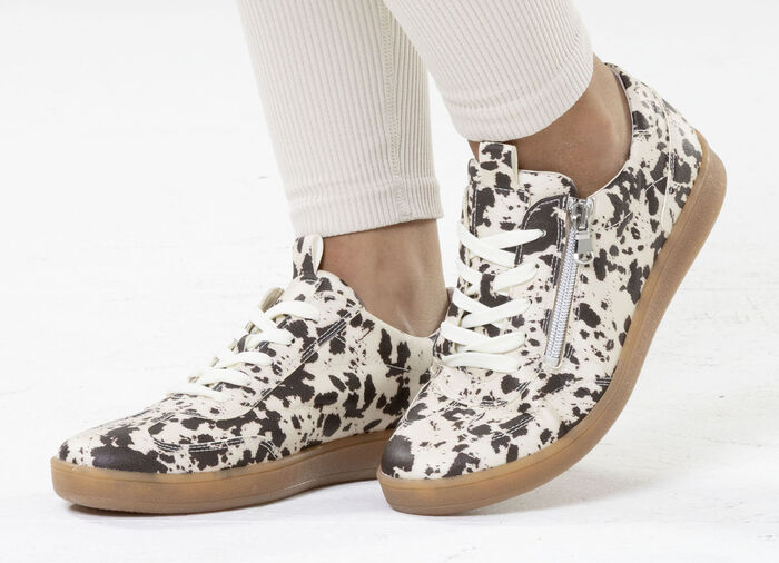 Waldläufer, modische Damen-Sneaker, Weite H, mit herausnehmbarem Fußbett BRAUN