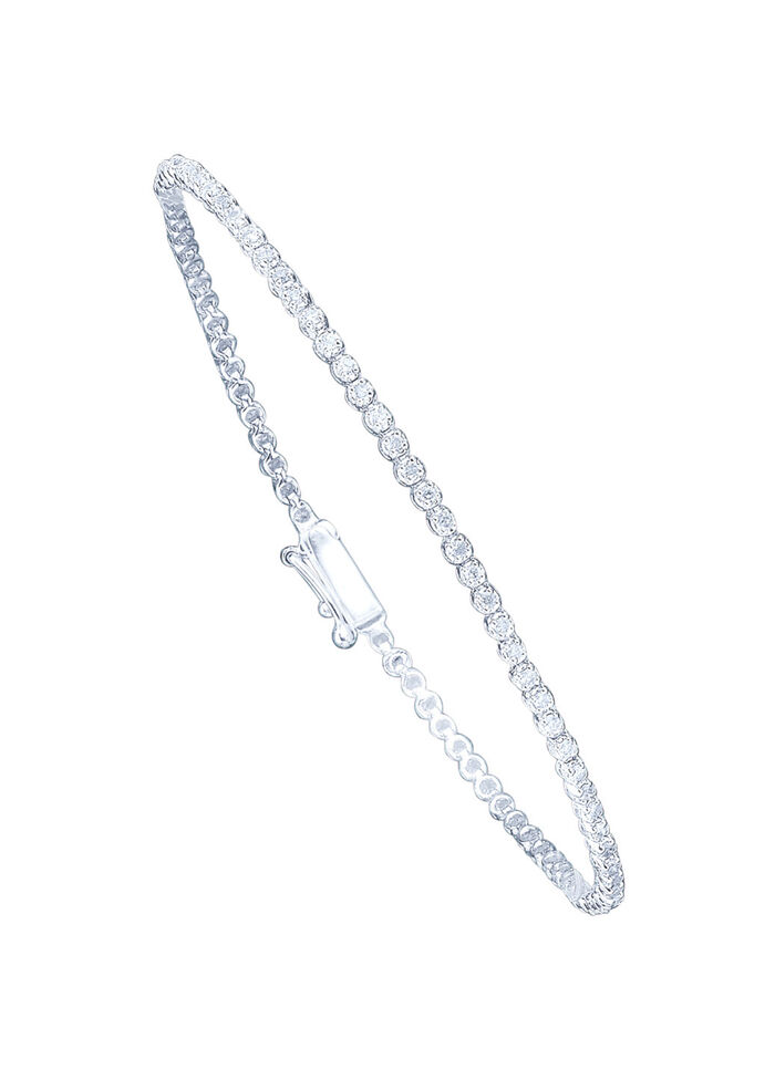 Armband in Weißgold  