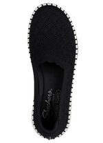 SKECHERS Slipper aus dehnbarem Strick-Material 