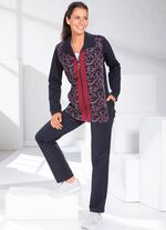 Freizeitanzug mit Druck im Vorderteil 