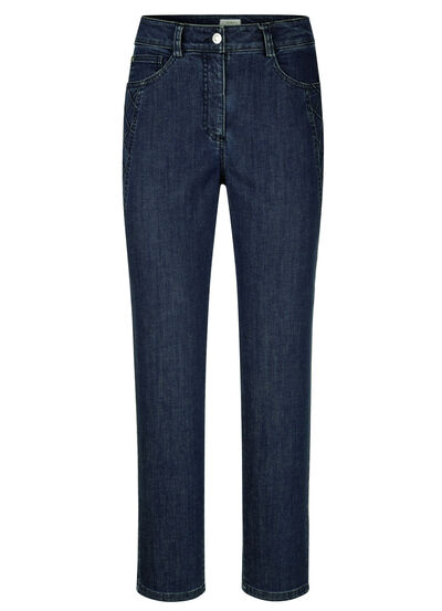 Knöchellange Jeans in 5-Pocket-Form 