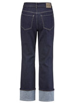 Magic-Jeans mit krempelbaren Aufschlägen  DUNKELBLAU