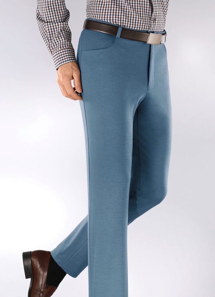 Fabelhafte Hose von "Klaus Modelle" in 4 Farben JEANSBLAU MELIERT