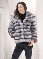 Jacke aus Kunstpelz 