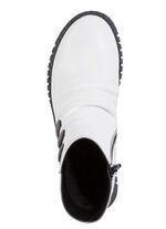 Gemini Stiefelette mit Raffung und dekorativen Kn&ouml;pfen 