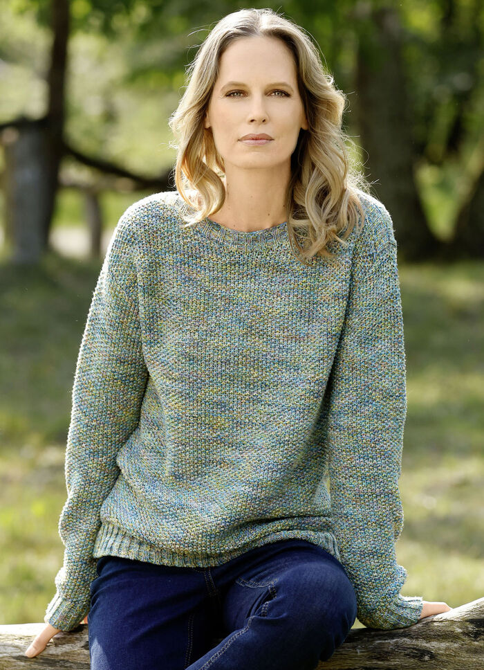 Pullover in Garnmix 