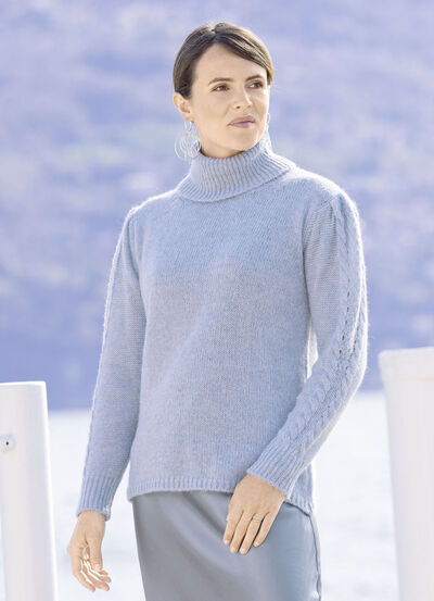 Pullover mit Alpaka 
