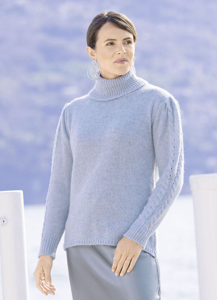 Pullover mit Alpaka 