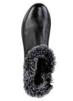 Caprice, gefütterte Damen-Stiefeletten, Winterschuhe, Weite H, mit herausnehmbarem Fußbett SCHWARZ