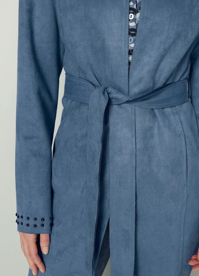 Blazer mit Nietenzier an den &Auml;rmelabschl&uuml;ssen 