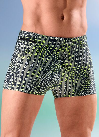 Badehose in h&ouml;herer Kastenform 