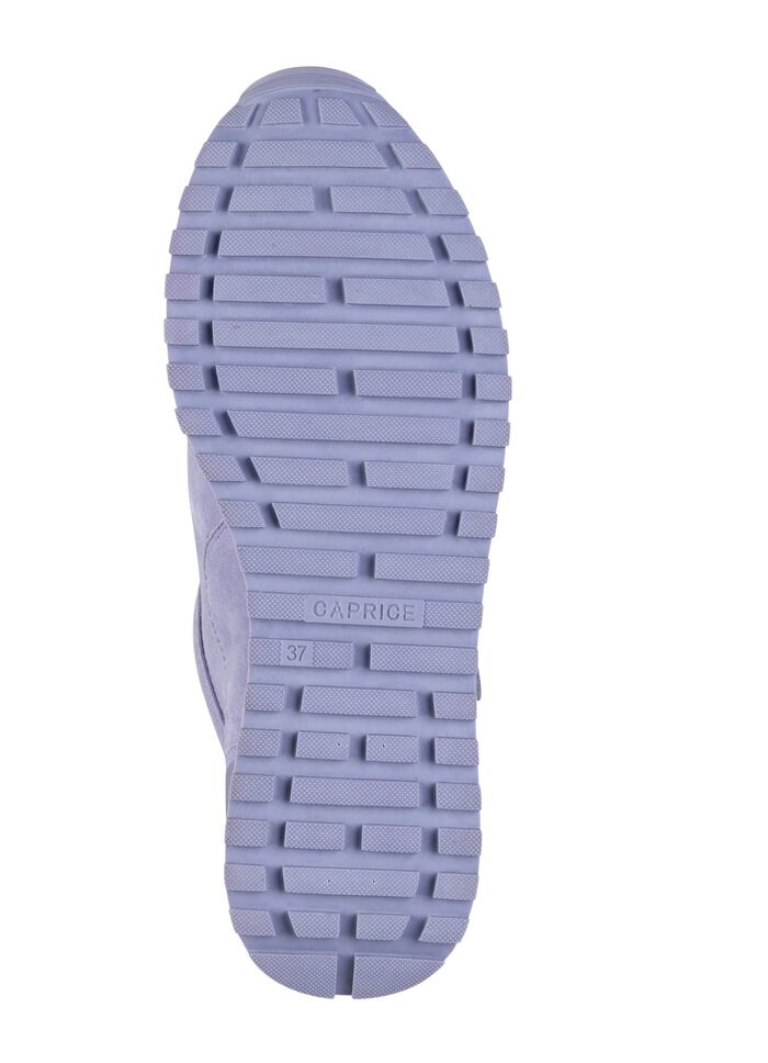 Caprice, trendige Damen-Sneaker, Weite G, mit herausnehmbarem Fu&szlig;bett FLIEDER