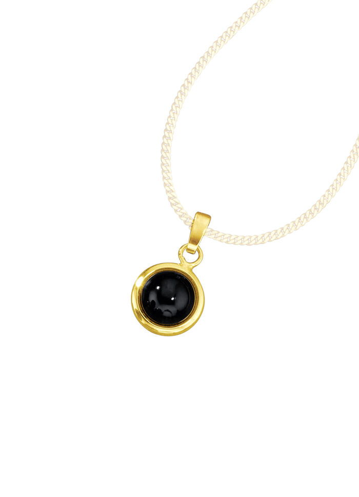 Anhänger mit echtem Onyx 