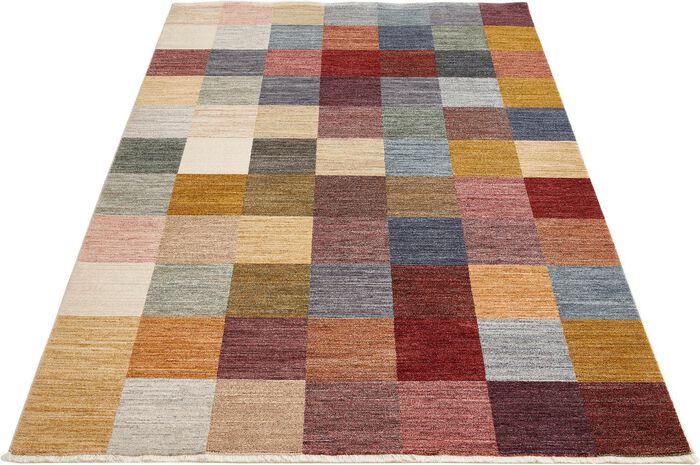 Moderne Br&uuml;cken und Teppiche mit Karo-Dessin 