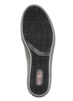 Rieker, modische Damen-Sneaker, mit Reißverschluss ALTSILBER
