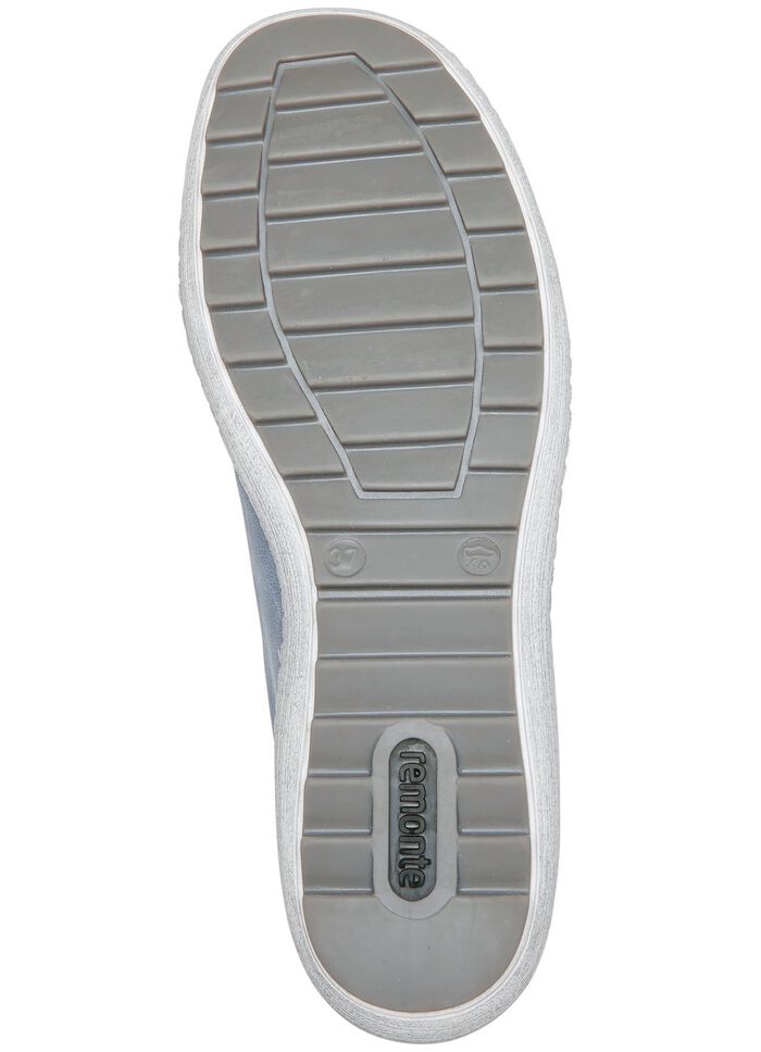 Remonte Slipper mit herausnehmbarer Einlage BLEU-SILBERGRAU