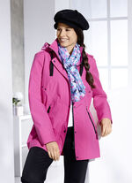 Funktionsjacke mit Reißverschluss im Rückteilkoller ZARTPINK