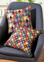 Farbenfrohe Kissenbezüge mit Reißverschluss BUNT