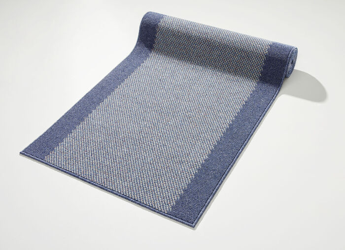 Perfekte Läufer nach Ihrem Wunschmaß BLAU